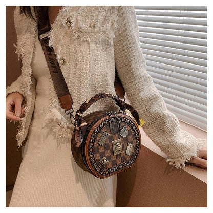 Round Crossbody Bag™ - Stylish and Durable Leather Bag